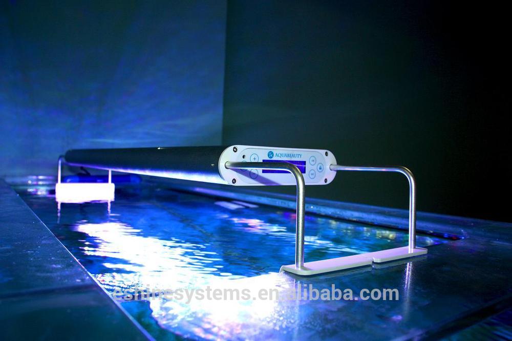 2015 AquaBeauty 140 watt LCD display dimmable cree led aquarium light Full Spectrum Salt