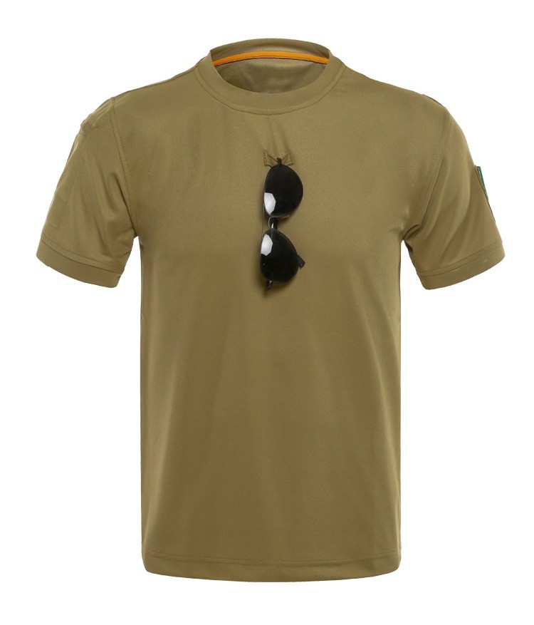 Summer Quick-drying Tactical T-shirt Breathable Clothes Tactical Short Sleeves