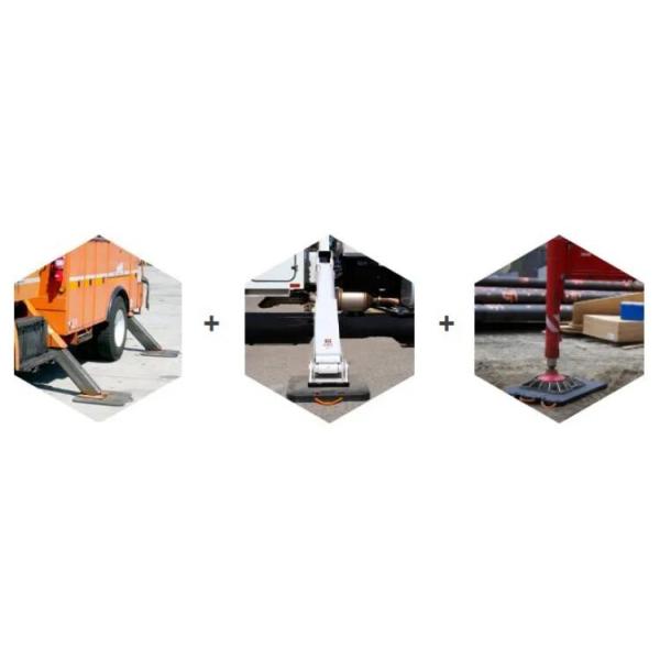 Polymer Composite Outrigger Block HDPE Crane Pads Cribbing Sleeper Jack Mats