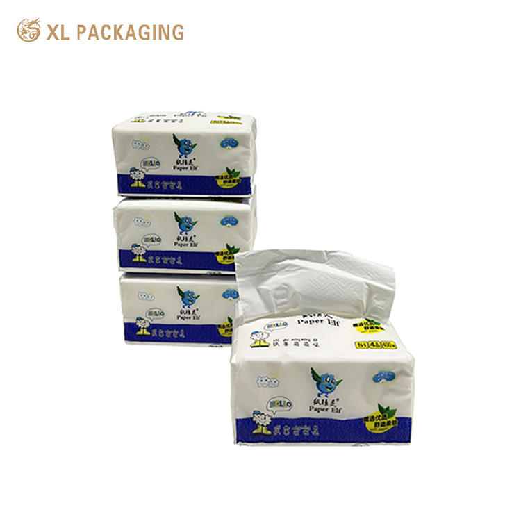 Custom 2ply 230 Sheets White Bamboo Facial Tissue Paper made from Virgin Wood Pulp