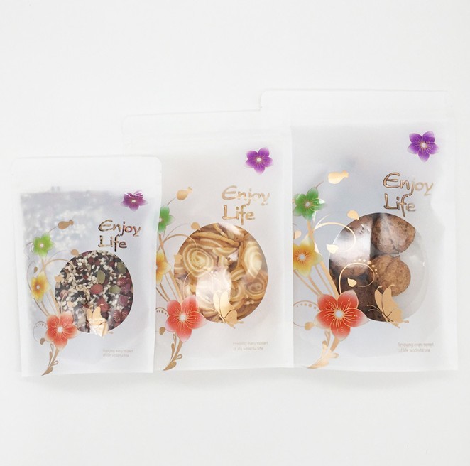 Custom Printed Recyclable Packaging Bags Tear Notch Heat Sealable For Snake