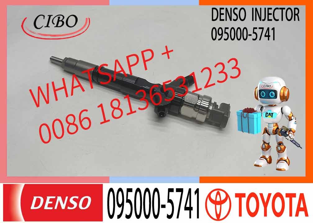 Factory 23670-30080 095000-5740 Common Rail Diesel Fuel Injector 095000-5741 for Land Cruiser Prado 3.0 D 1KD-FTV Prado J120