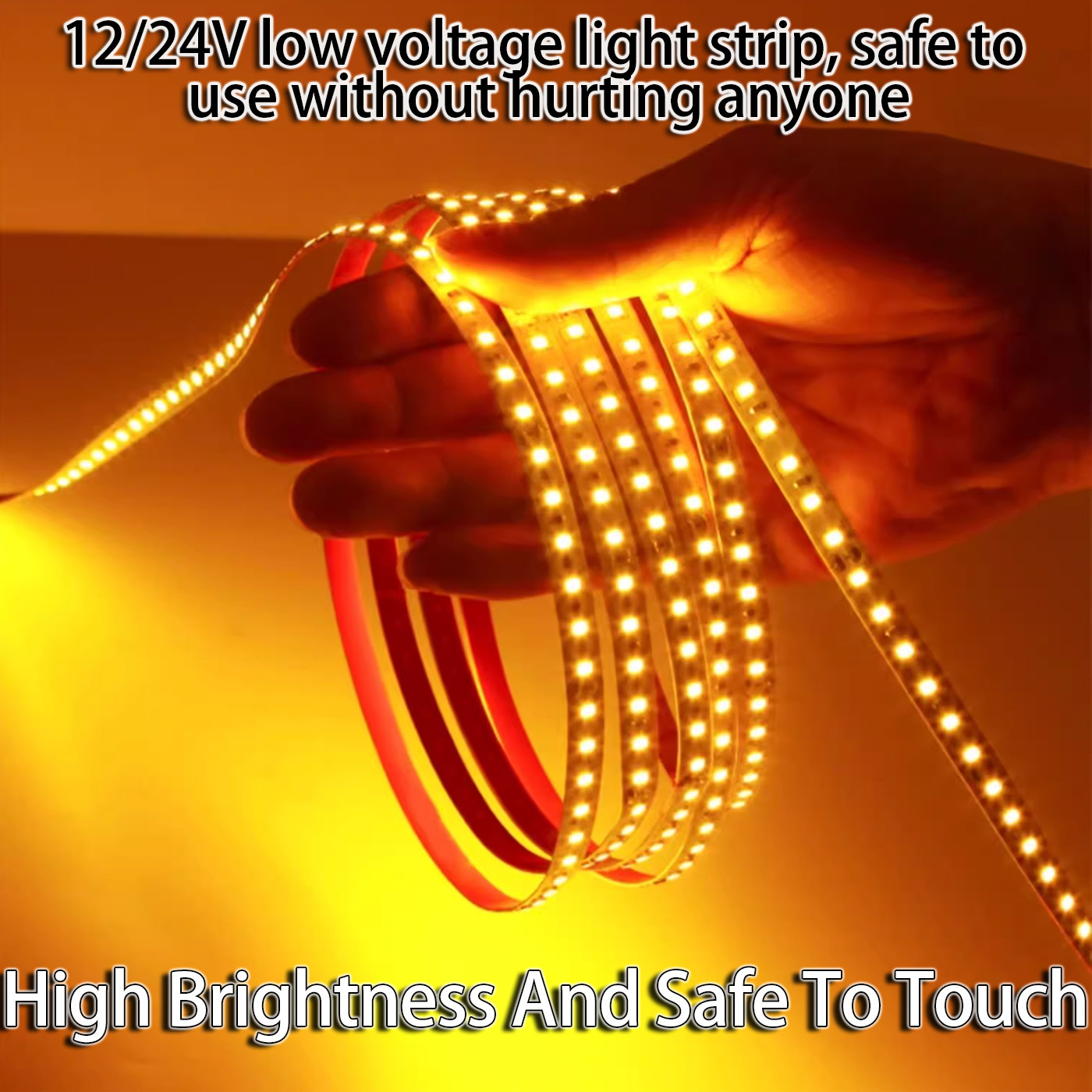IP65 Waterproof Ultra-Thin Patch LED Light Strip for Embedded Line in Living Room