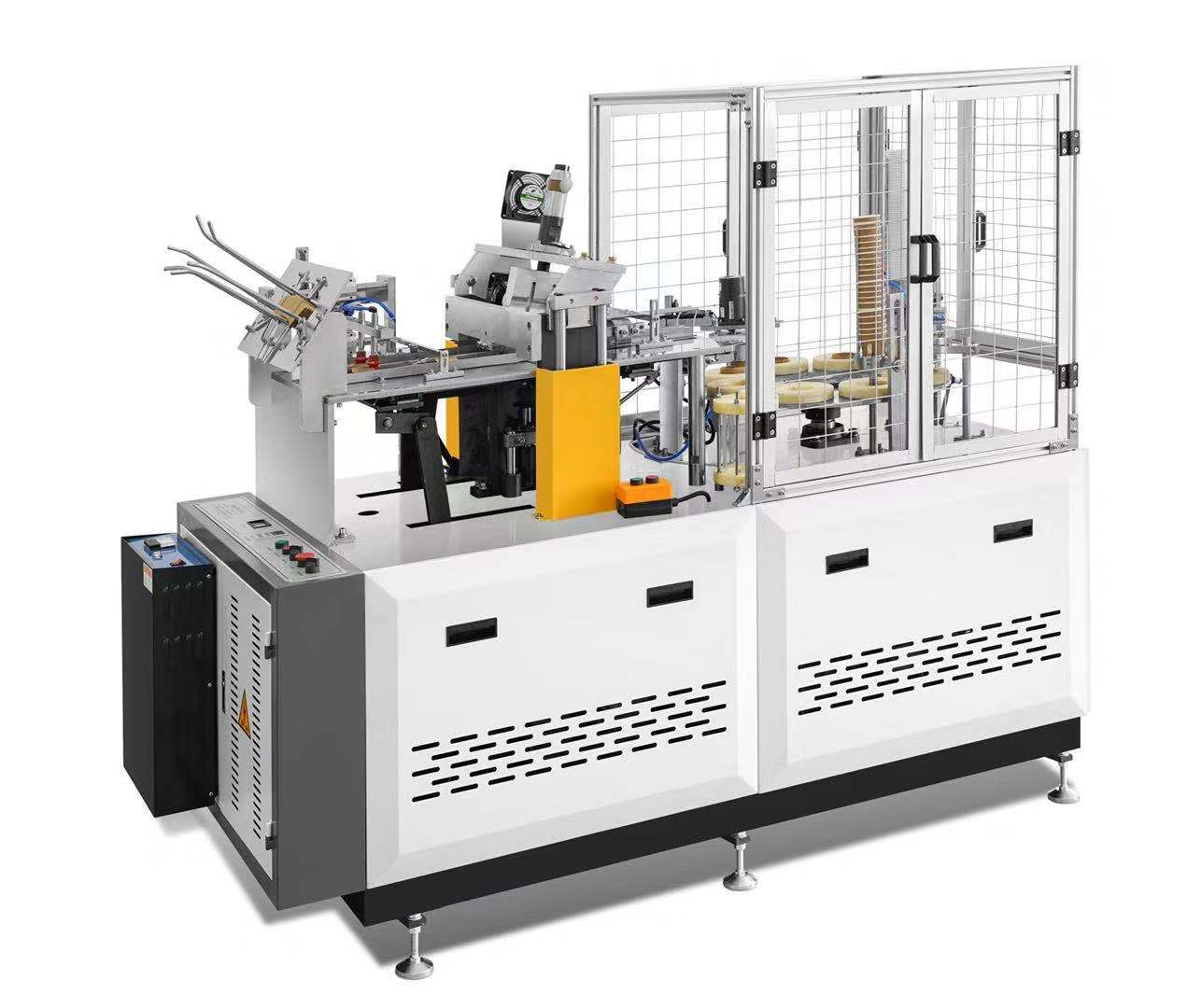 Servo Motor Paper Box Machine Hamburger Box Making Machine