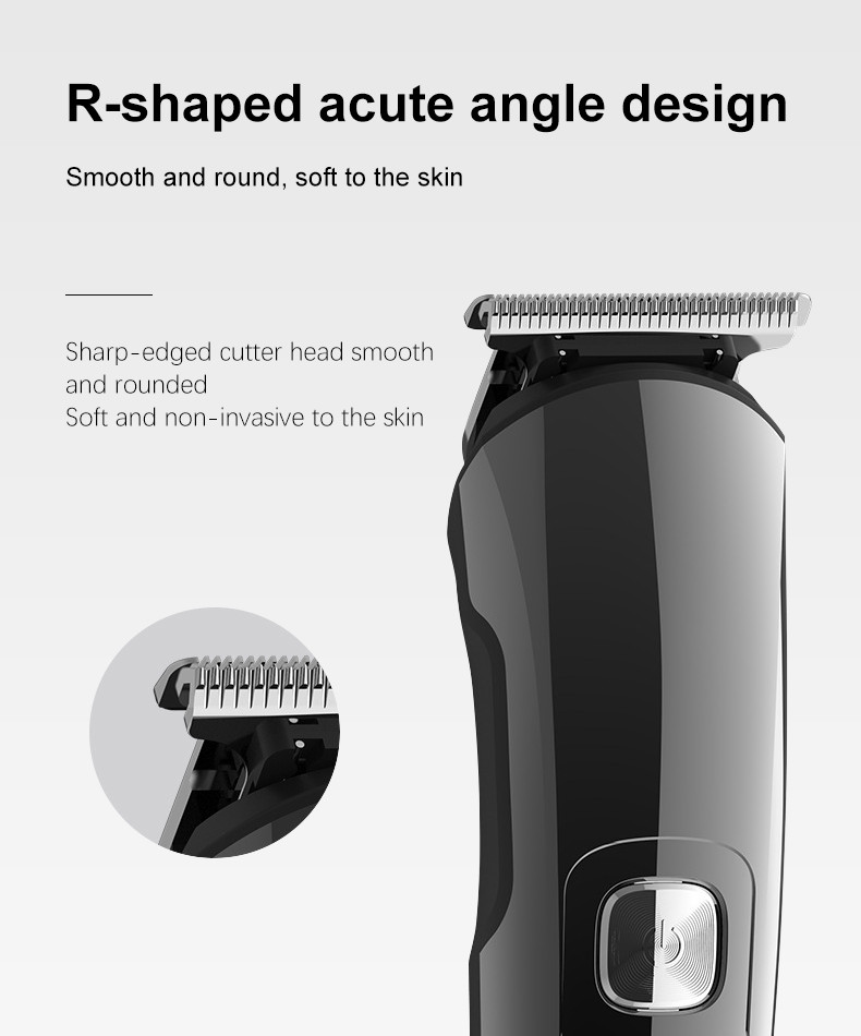 Household Cordless Hair Cutting Trimmers 61-90min with Stainless Steel Blade