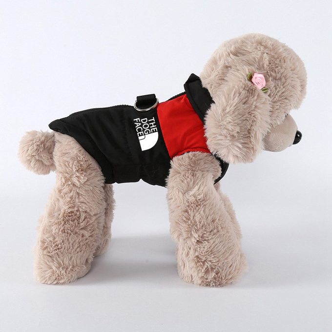 PP Cotton Filling Style Pet Vest Clothes For Medium To Large Dogs Keep Warm