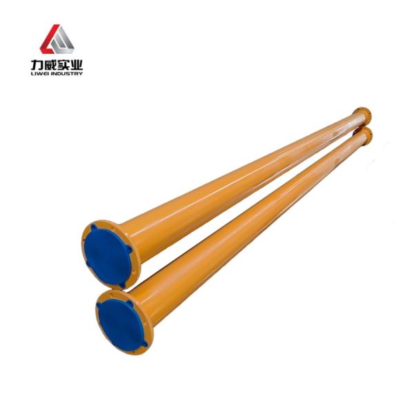 Quality Excellent High Temperature Resistance Rubber Lined Pipe Customizable Length for sale