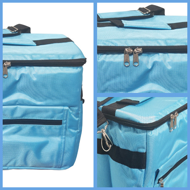 30L Capacity Soft Sided Cooler Insulated Medical Cooler With Pearl Wool Material