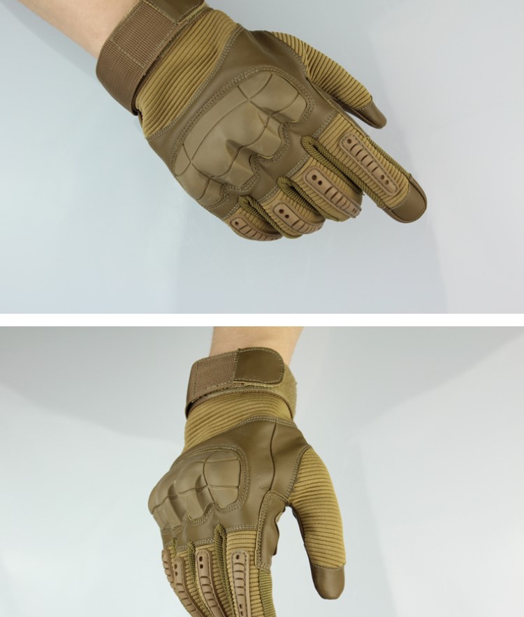screen touch Protective Shock Resistant Full Finger Outdoor Cycling Sports Military Tactical  Motorcycle Gloves
