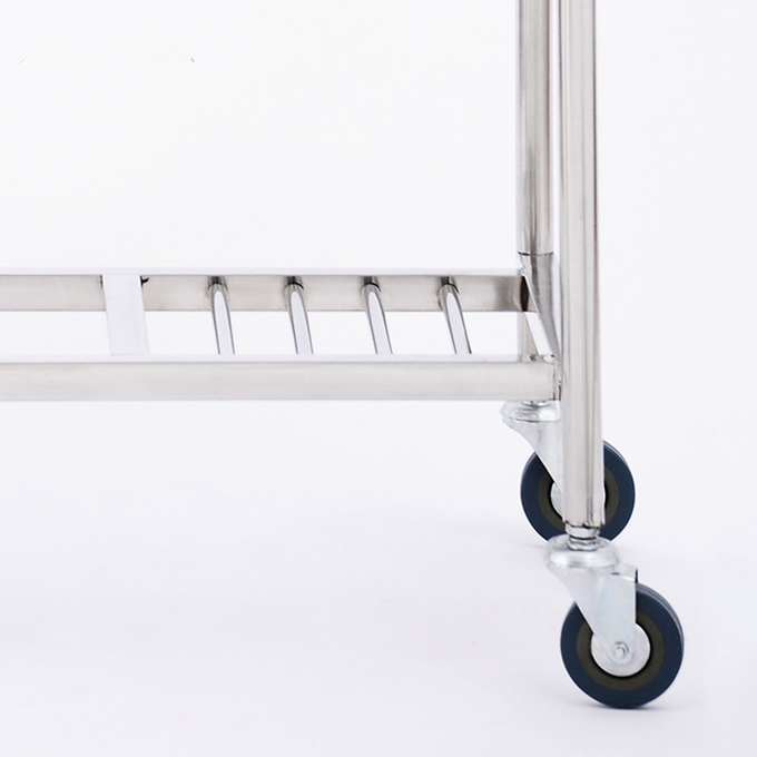 Manual Children Hospital Bed Medical Home Use Children Kids Baby Basin Cart