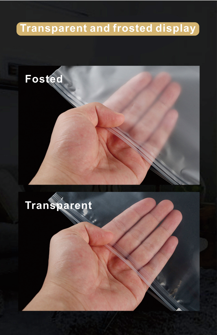 LDPE CPE/EVA/PVC Eco-friendly Zip Lock Clothing Plastic Zipper Bag with Venting Hole