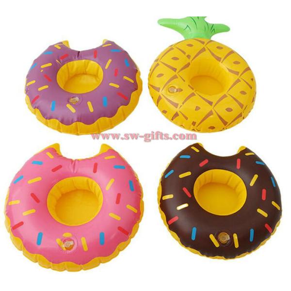 Mini Flamingo Floating Inflatable Coasters Drink Cell Phone Holder Stand Pool Event & Party Decoration Toy For Kids