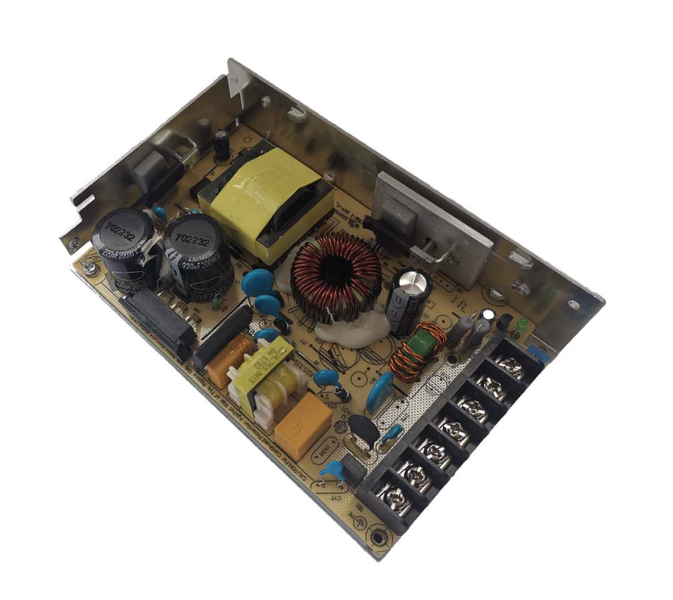 70W 230V AC Input Only Panel Mount Power Supply Metal Case 100 % Full Load