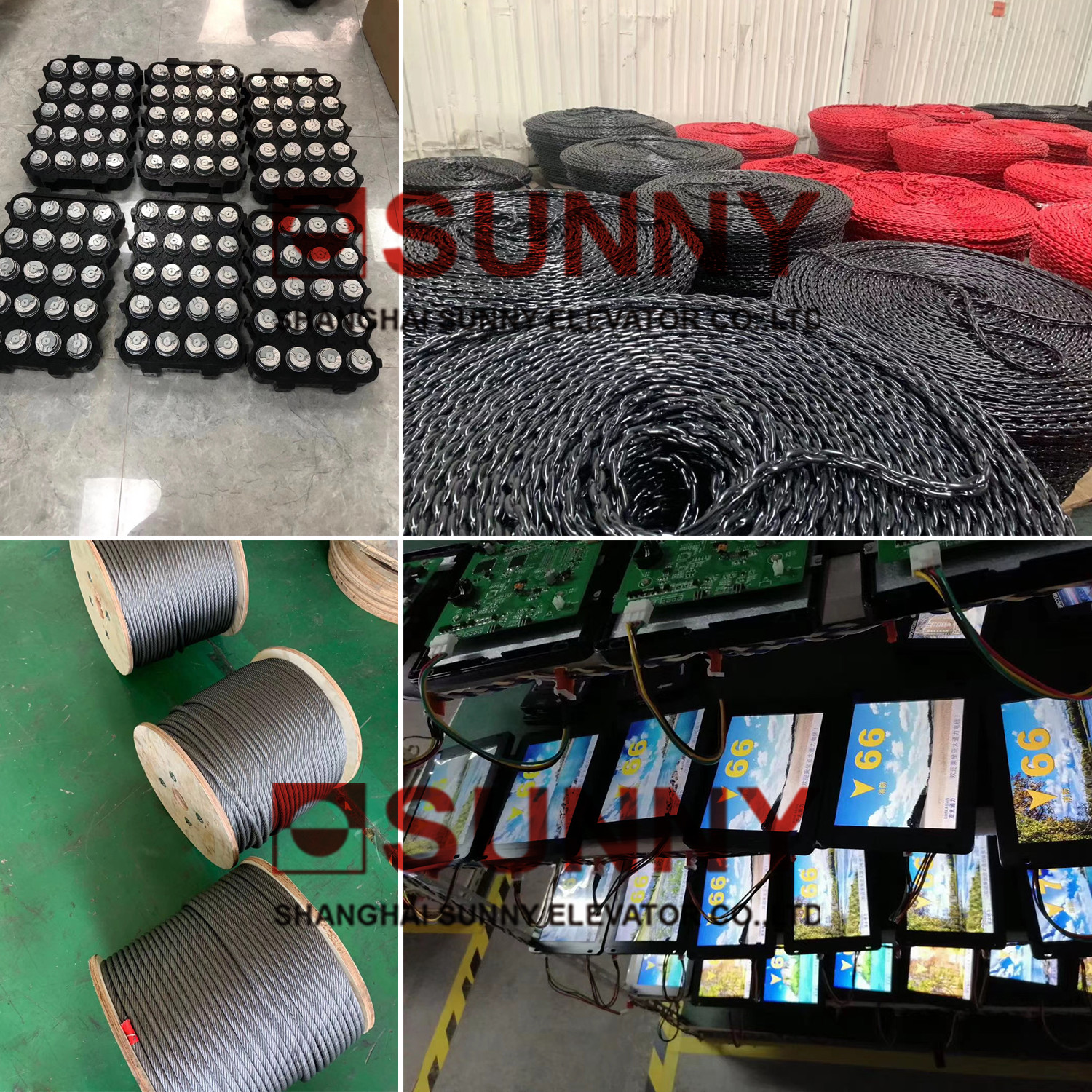 Elevator Guide Shoes For Elevator Spare Parts Width Of Guide Rail 16 / 10mm