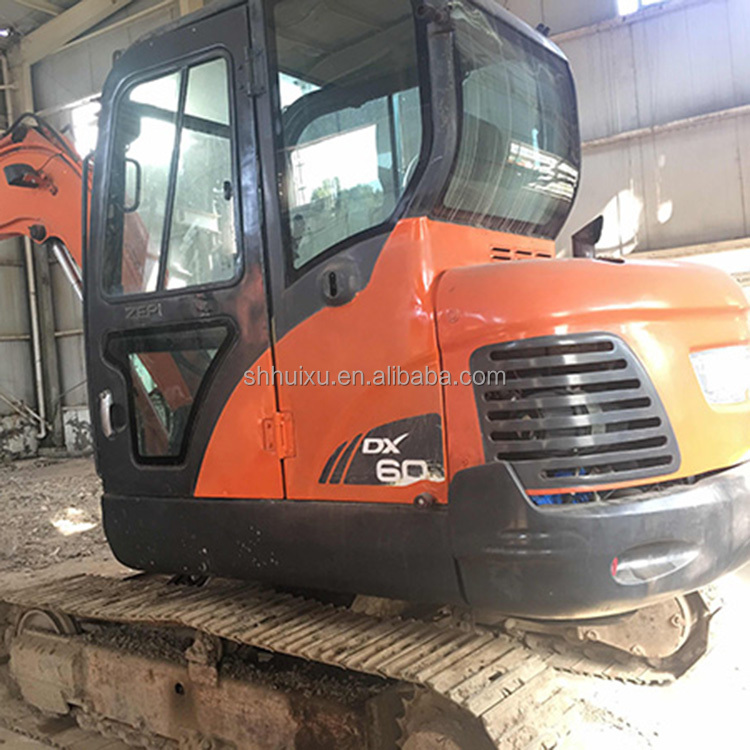 crawler excavator used doosan dh60/second hand doosan excavator used doosan dh60 on sale