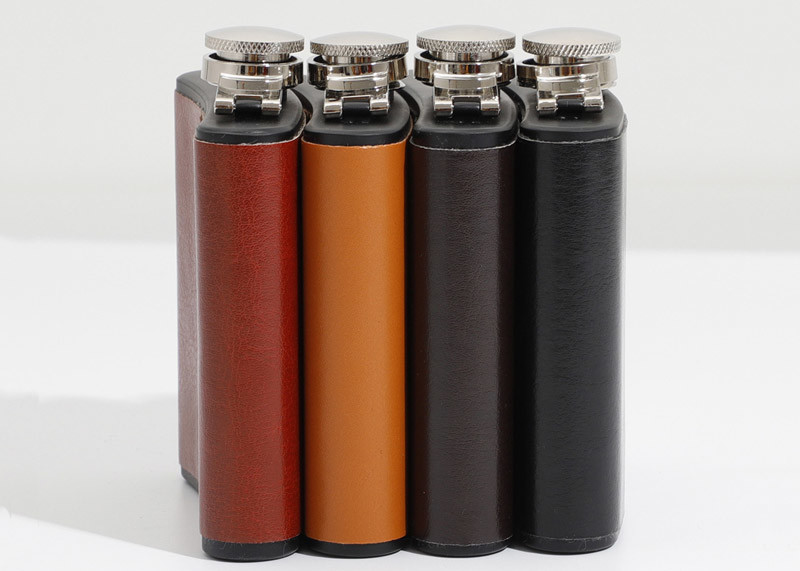 Leather Kitchen Household Items 6 Oz Portable And Skin Stick Wine Pot