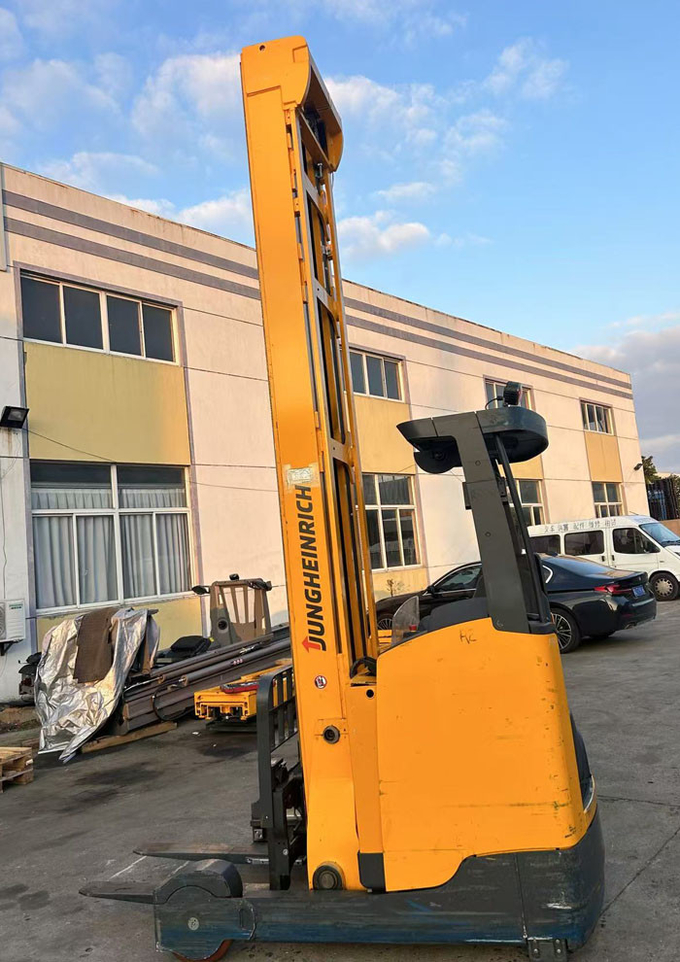 Various Heights Used Reach Truck Jungheinrich Brand Warehouse Forklift Trucks