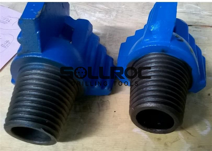 Water Well Drilling Step Drag Drill Bits 3 Wings 4 Wings API REG Thread