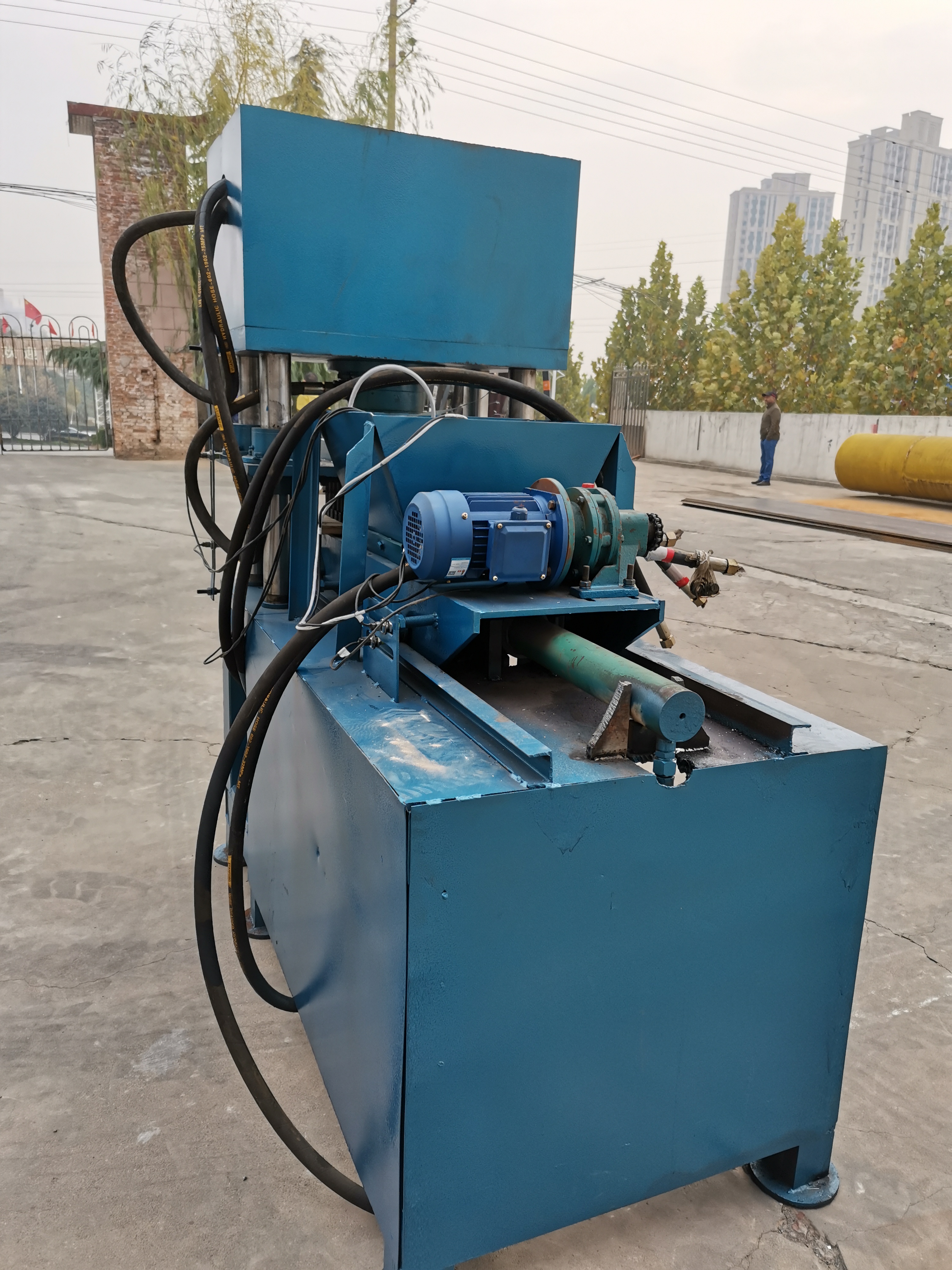 Coffee Husk Charcoal Tablet Stick Briquette Making Machine
