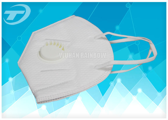 Disposable respirator FFP1 valved, non - woven fabric with melt - blown