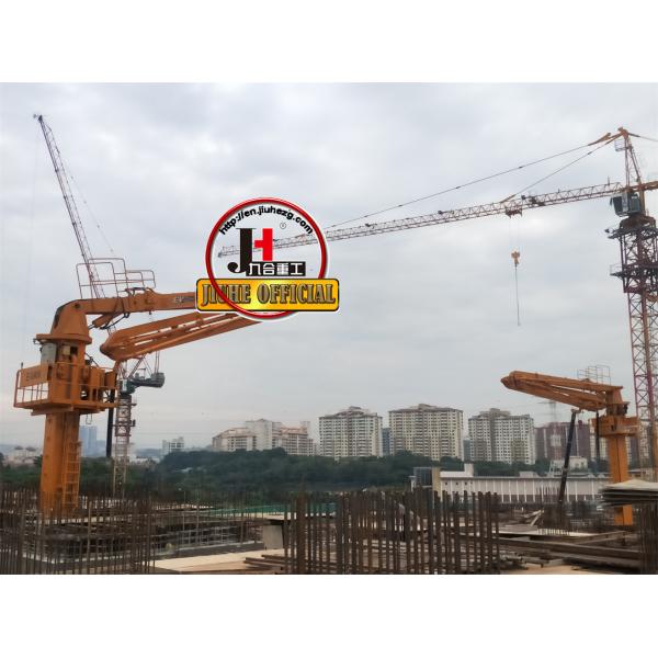 JIUHE HG33 33 Meters Self-Climbing Concrete Placing Boom Concrete Placement Boom Placer