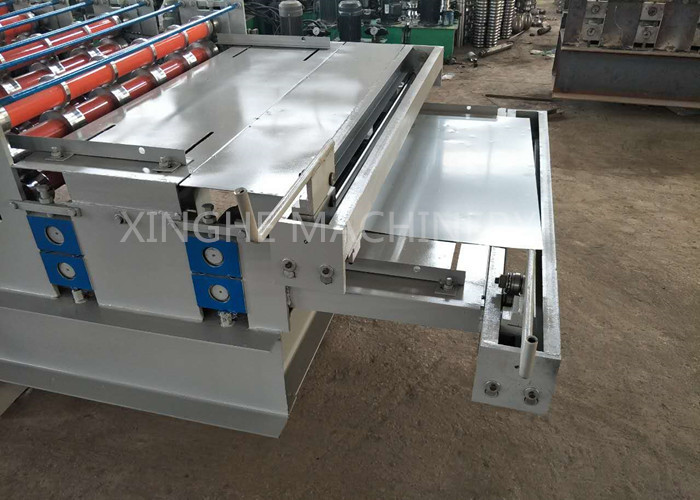 High Capacity Metal Roof Forming Machine For 0.3 - 0.8mm Thickness Steel Plate