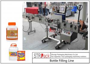 Buy cheap Industrial Bottle Filling Line / Washing Powder Filling Line With Servo Motor And Touch Screen product