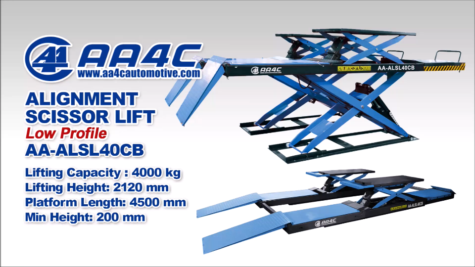 AA4C  Hand-hydraulic table truck 500kg 1100lb load capacity TF15/30/50