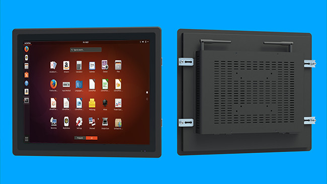 17-Inch Embedded Linux Display for Security Systems and Industrial Monitoring