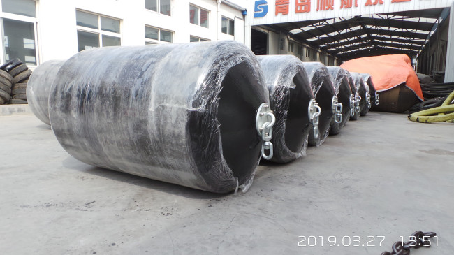 Boat Mooring Closed Cell EVA Foam Filled Fender SPUA Covered
