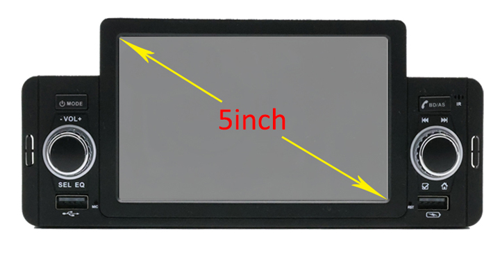 2 DIN Car Radio Player HD auto Rear View Camera Bluetooth FM MP3 MP4 MP5 Audio Auto Electronics autoradio Mulitmedia player