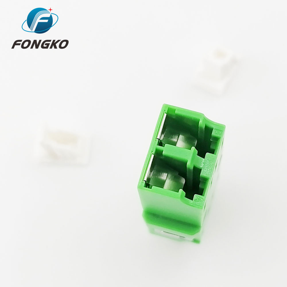 SM Duplex LC APC Fiber Optic Adapter Without Flange