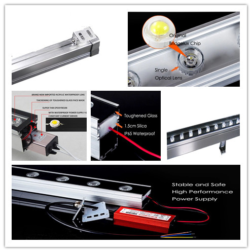 Outdoor Landscape lighting RGB Waterproof LED Wall Washer / Flood light / Light Bar