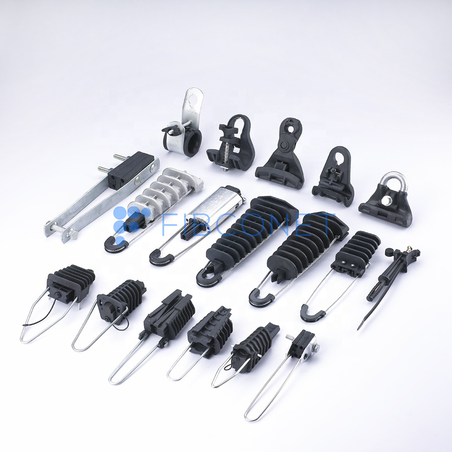 Introducing Cable Clamps for FTTH Fiber Suspension Dead End Nylon Optic Anchor Clamp 10
