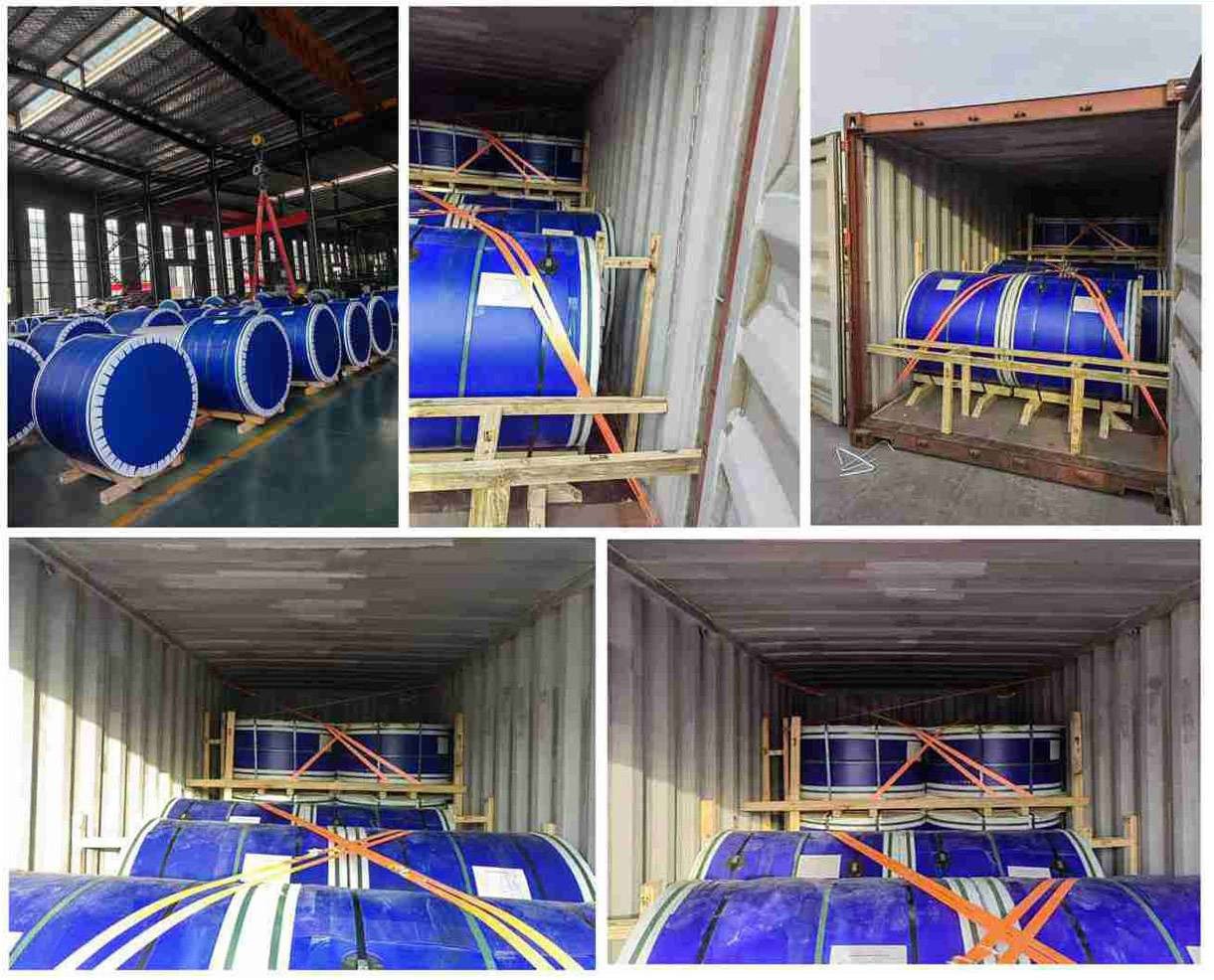 3003 H24 Pattern Color Pvdf Pre painted Aluminium Sheet For Gutter