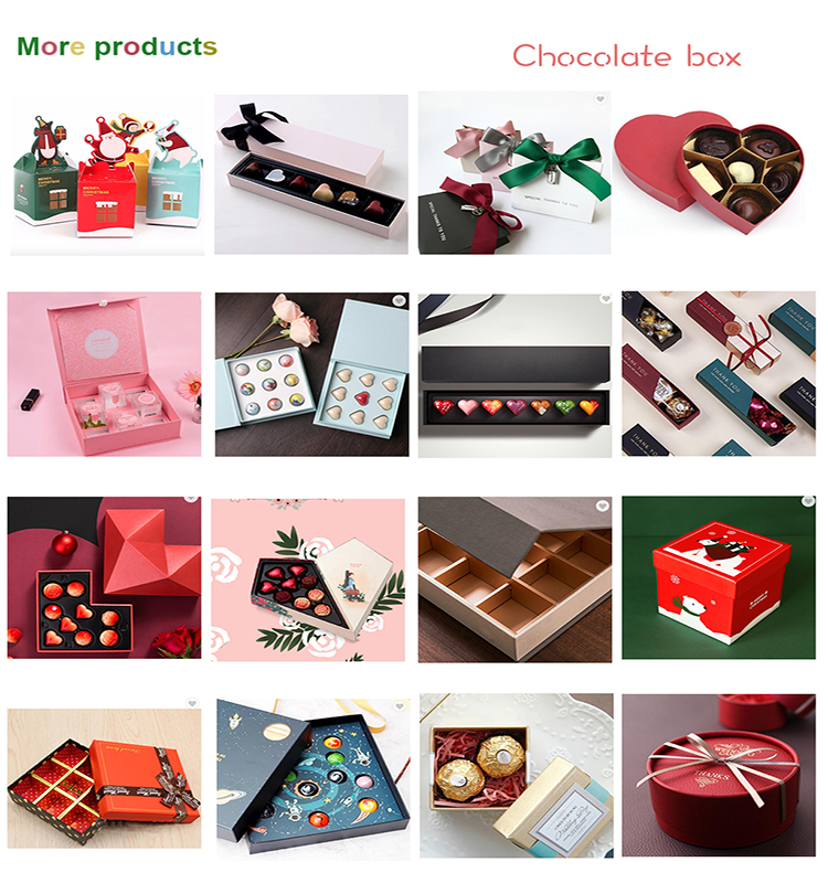 Custom Order Handmade Luxury Rigiding Coffee Packaging Box Sweet Custom Food Packaging