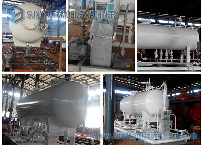 30 Cubic ISO Certification Bottling Plant Lpg Filling Plant 30cbm LPG Skid Station