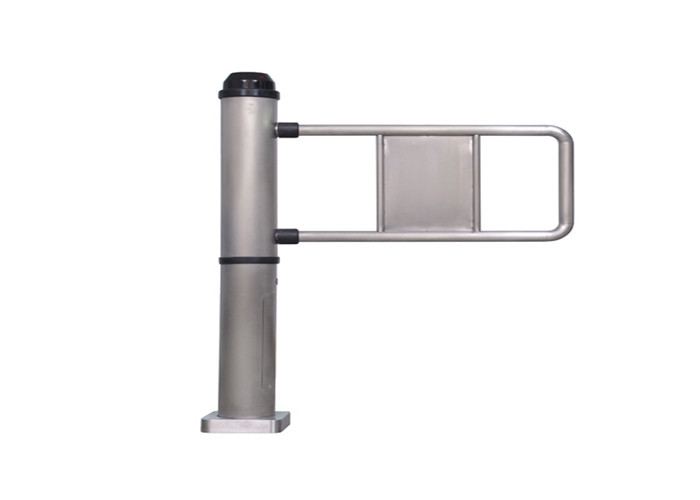 IP32 Pedestrian Swing Barrier Gate Electro Mechanical Brush 24VDC