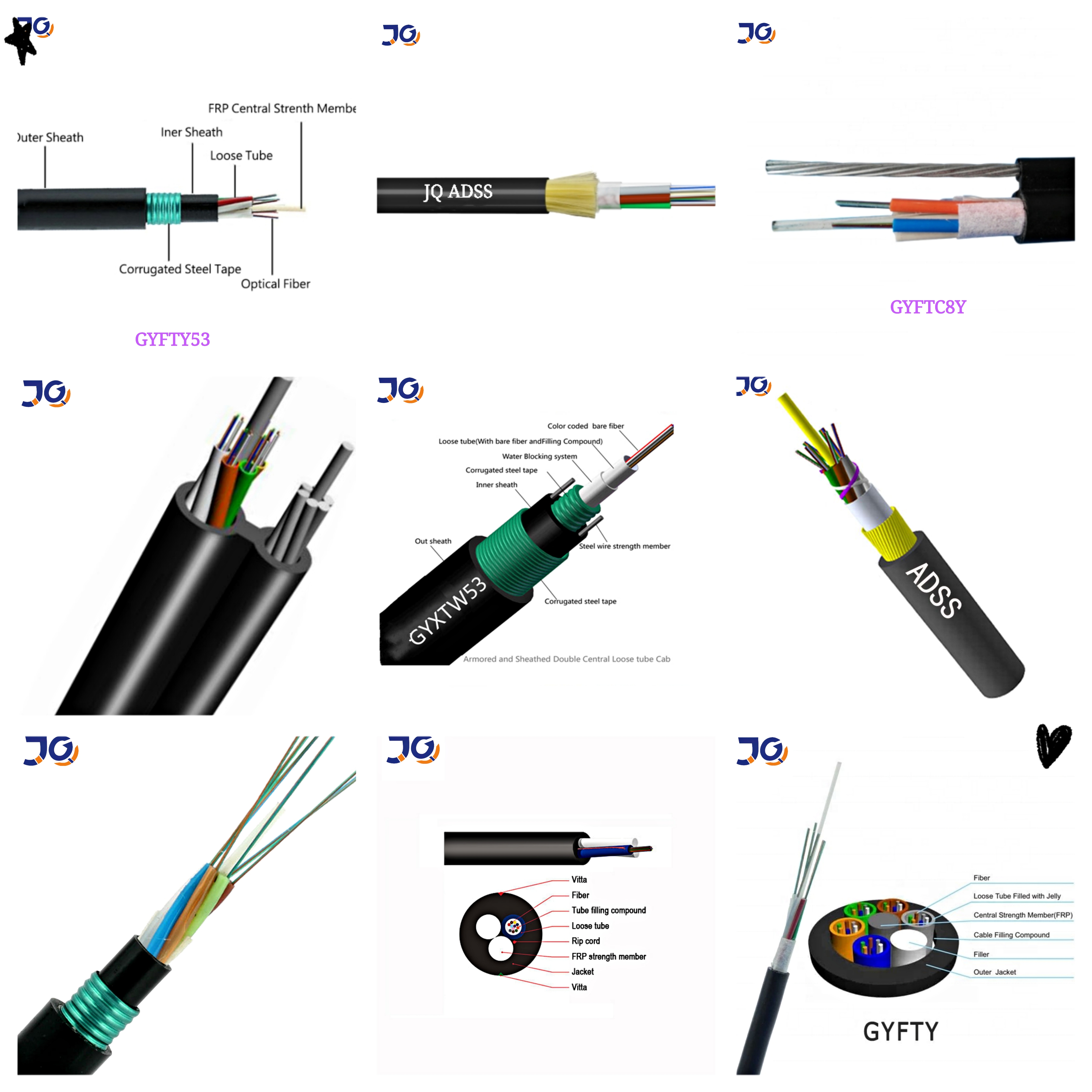Networking FTTH Optical Drop Cable Single Mode G657a 1/2/4 Cores