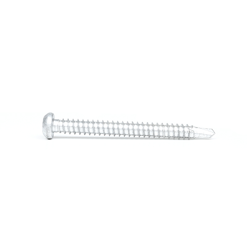 Black Coated Bi-Metal 304 Stainless Steel Pan Head Torx Self Drill Screw For Roofing