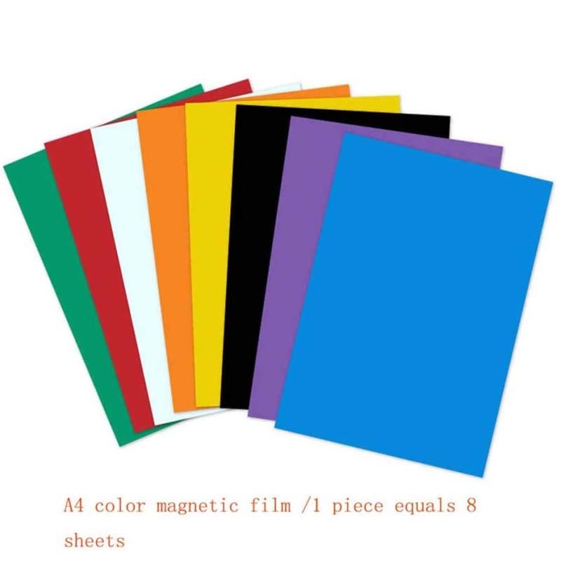 Custimized Size Rubber Magnet Material With Adhesive Tape