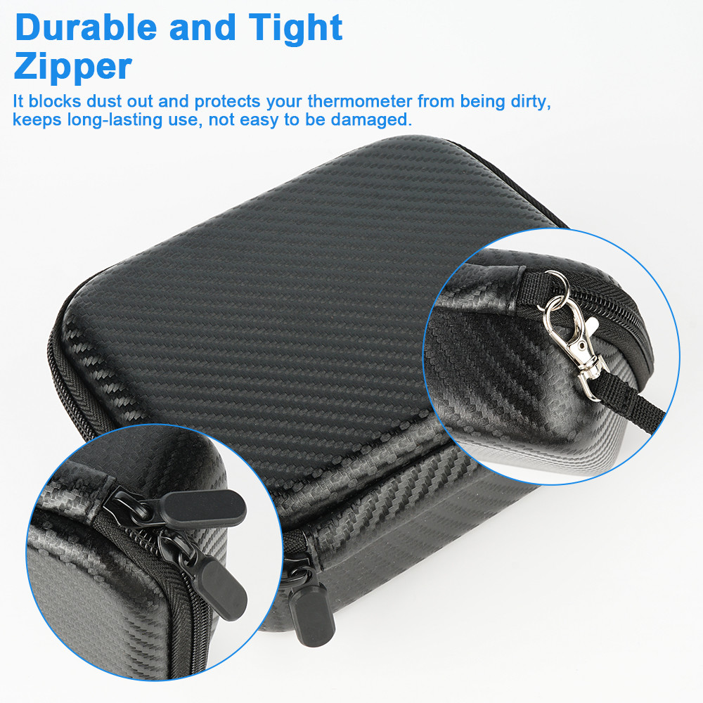 Travel Carrying 17*13.5*6cm Infrared Thermometer Storage Case