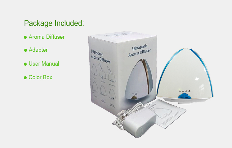 Triangle Shape 120ML Electronic Aroma Diffuser Air Humidifier