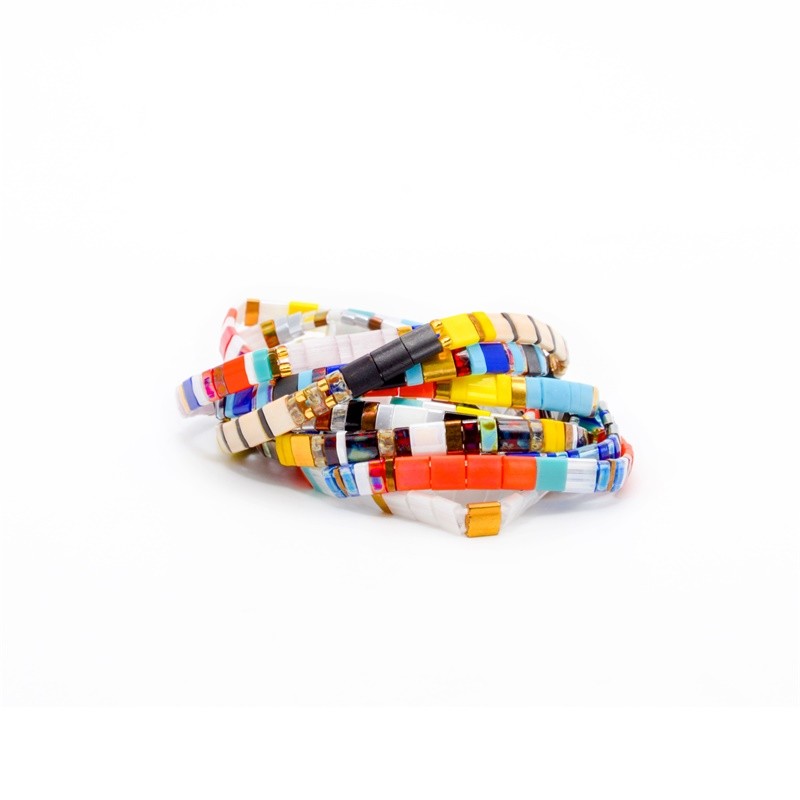 Bohemian Tila Miyuki Bead Friendship Bracelets multiple color