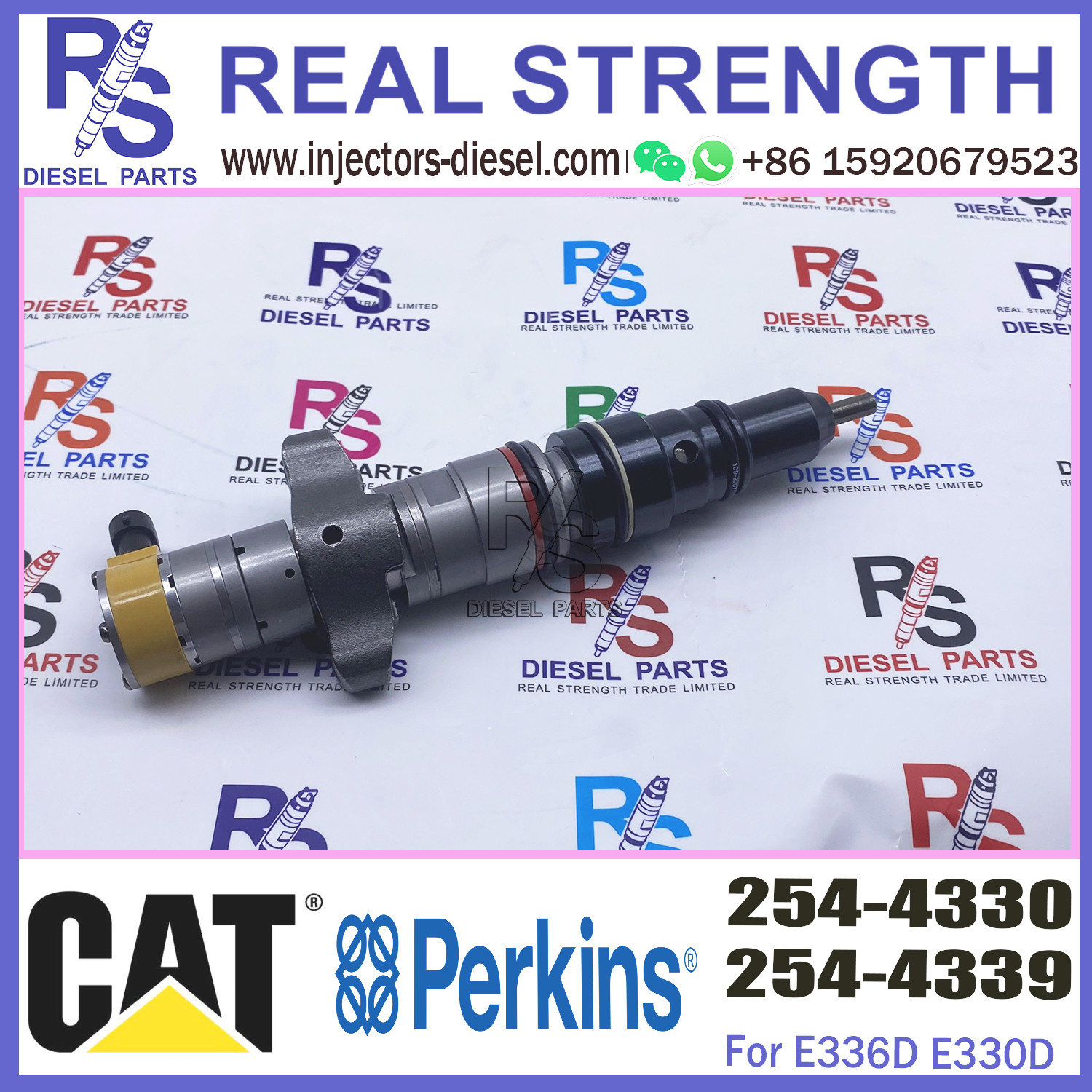 Diesel nozzle assembly common rail injector 2544330 254 4330 254-4330 for C7 C9 C-9 engine