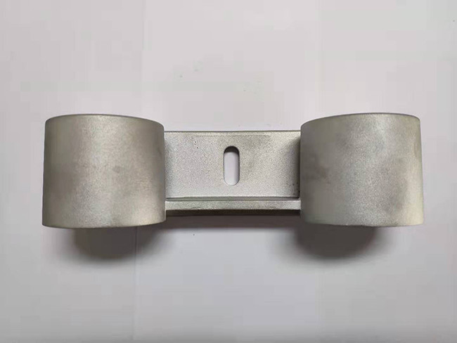 Extruded Dark Gold Anodizing CNC Aluminum Parts , Custom CNC Aluminum For LED Plug