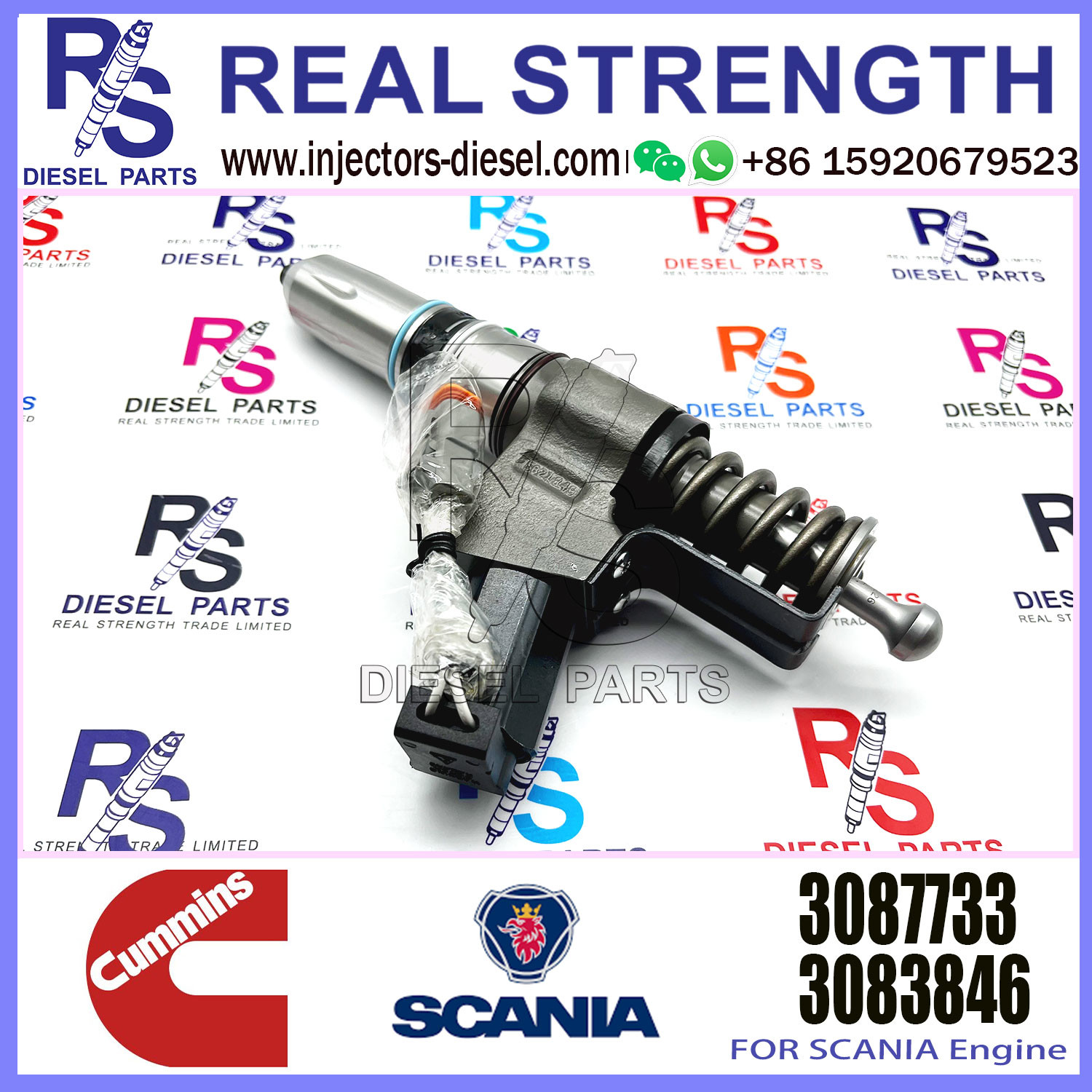 Diesel Fuel Injector N14 Common rail injector 3087560 3411752 3652541 3411767 3652542 3411765