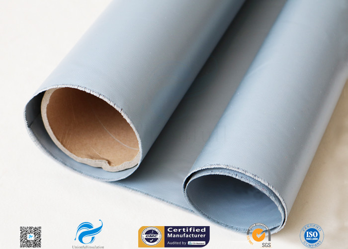 Waterproof Silicone Coated Fiberglass Fabric Superior Non Stick 40/40g 0.2mm
