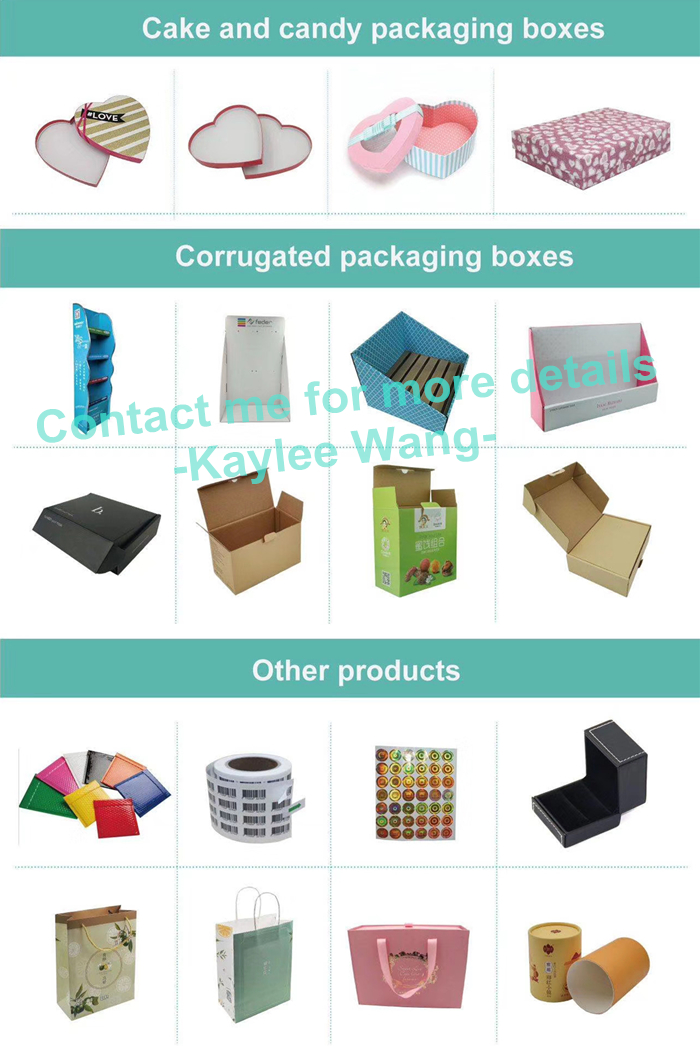 Degradable Clock design Kraft Corrugated Mailers Packaging Box