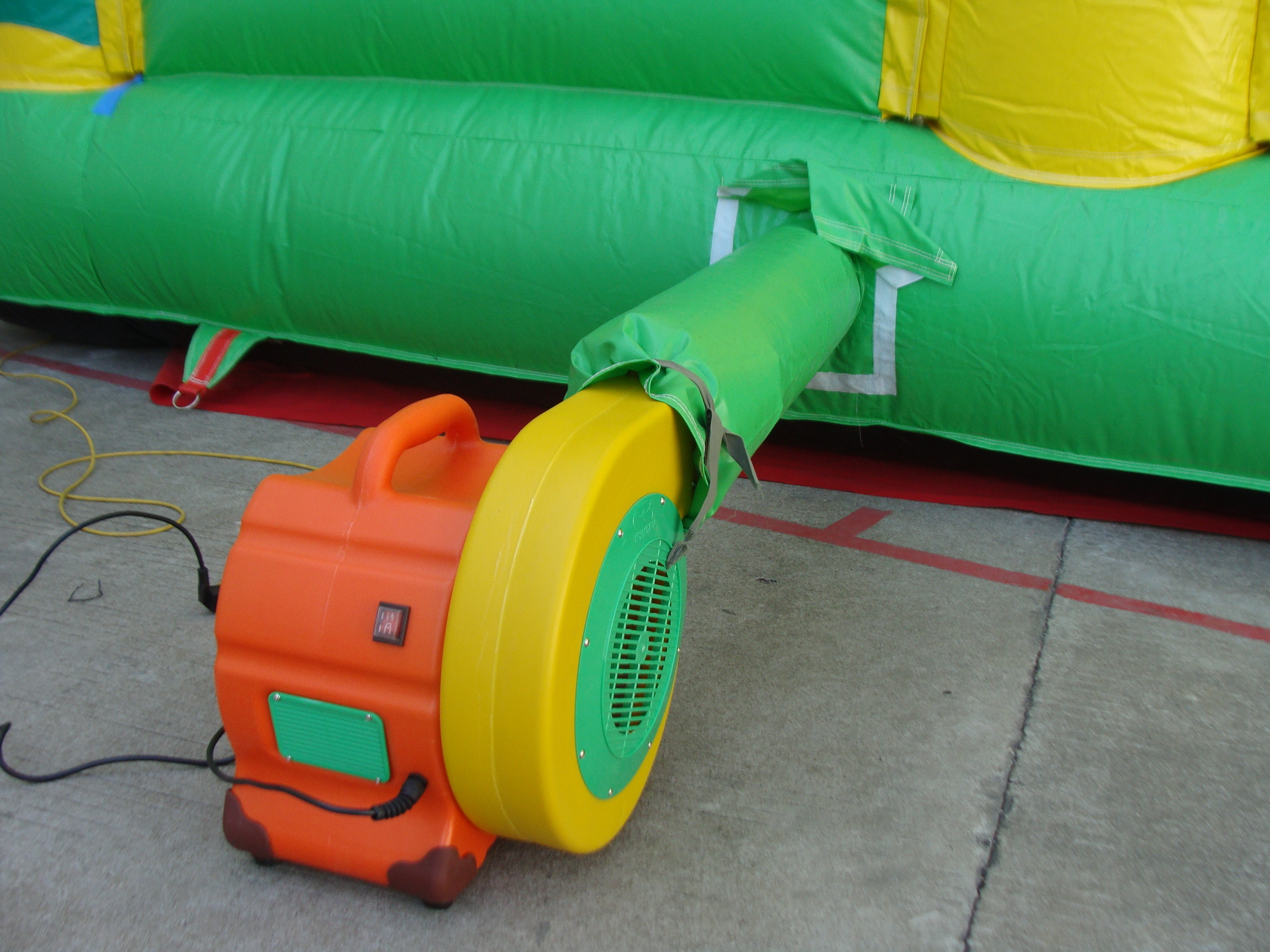 Jumping Castle Air Blower Commercial Bounce House 1500W FQM-2320 Large Inflatable Toys